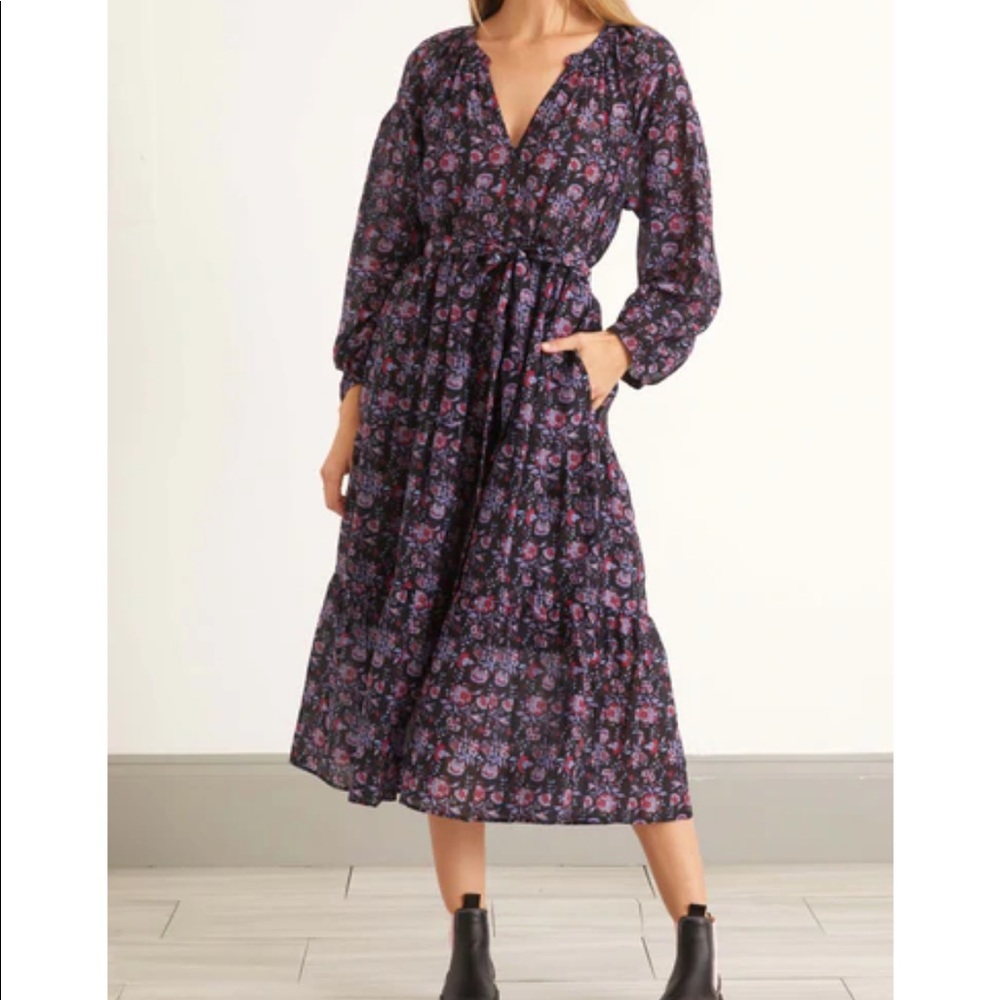Xirena Annieka dress in black beauty